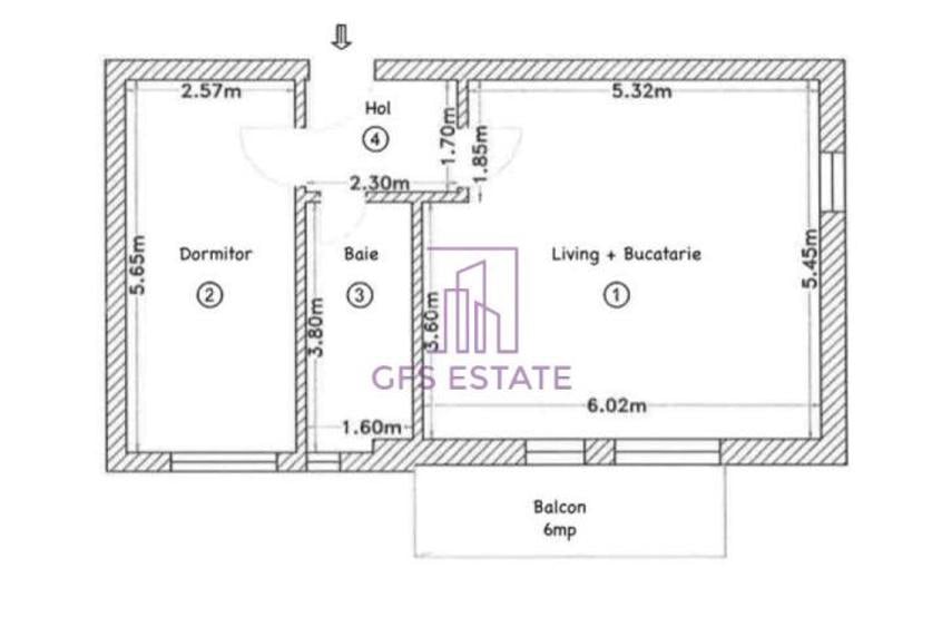 Inchirieri Apartamente 2 Camere Aparatorii Patriei|Parcare|Centrala