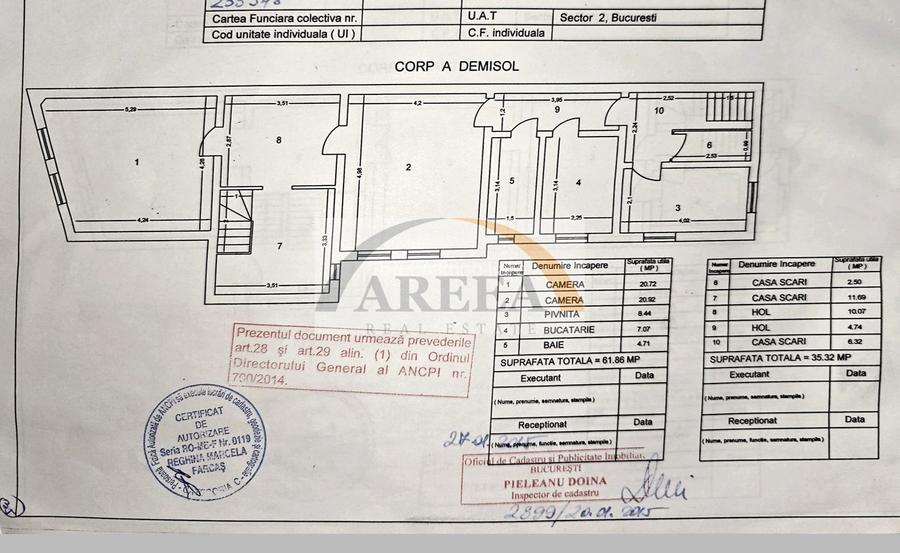 Vila interbelica si teren 501 mp in proprietate, un sigur proprietar ! - 22