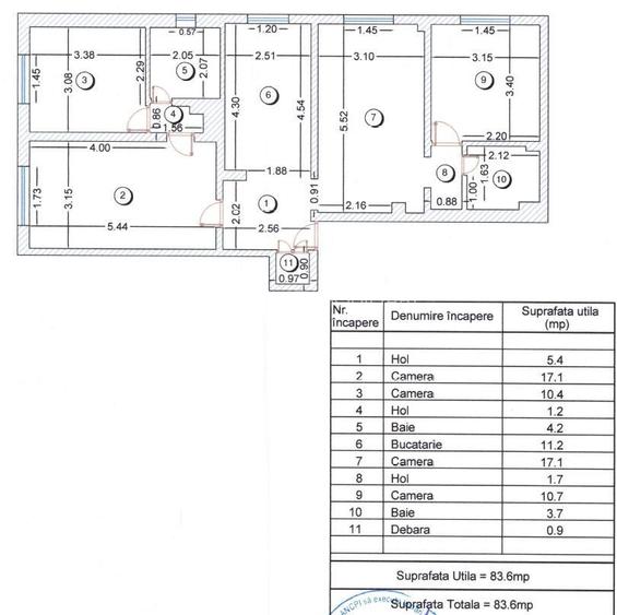 Apartament 4 Camere Decomandat, 84 mp | Centrală Proprie | Dumbrava Noua - 8