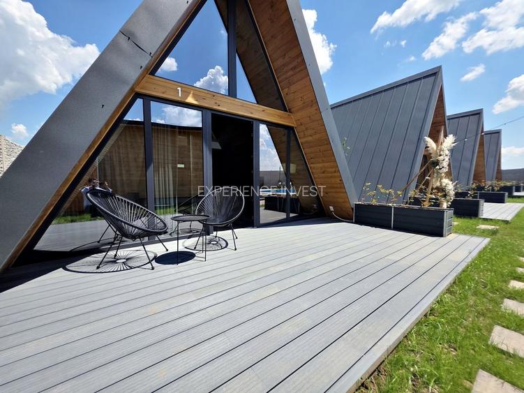 AFACERE LA CHEIE | Complex Turistic Premium A-Frame + Piscină | Snagov - 2