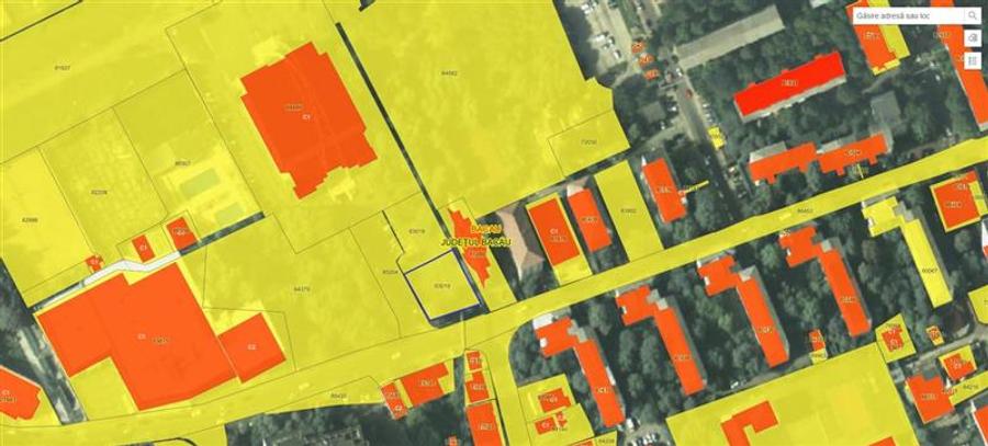 Teren de inchiriat - str. Stadionului - 753mp