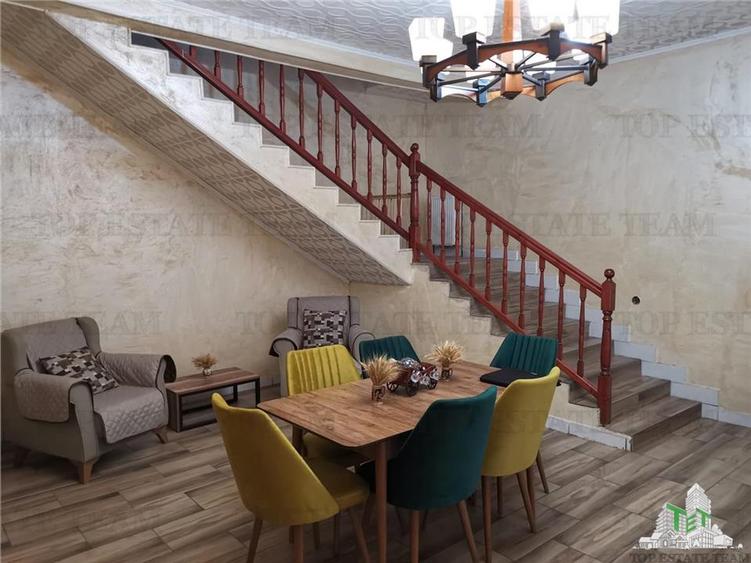 Vila cu etaj in Adunatii Copaceni, p+1+ pod + garaj + anexe, 5 camere, teren 100