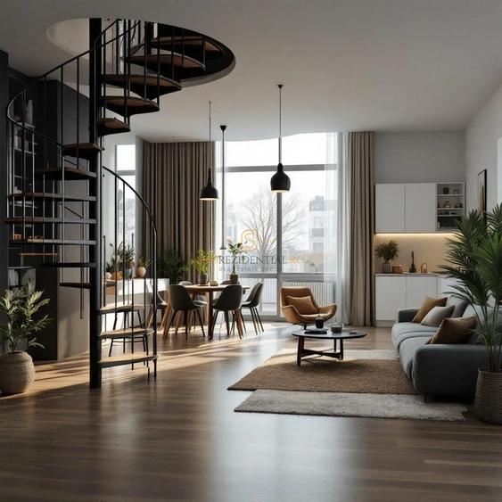 Duplex cu terasa generoasa - 3 camere, acces rapid metrou Berceni