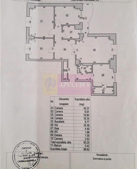 Apartament 4 camere Piata Unirii, langa metrou MagistralaM1,M2,M3