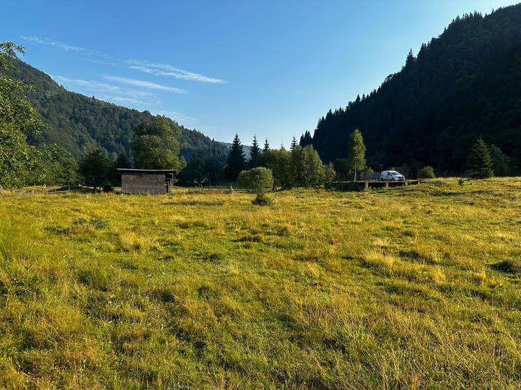 Rucar-Satic, teren intravilan de vanzare, loturi de la  1000 mp, peisaj de vis!