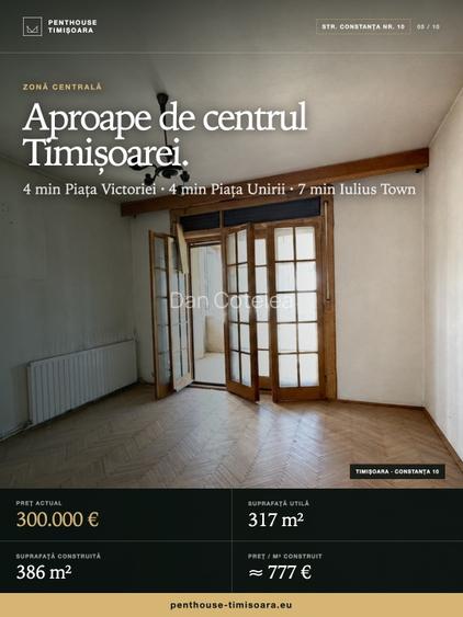 Penthouse 317 mp utili total | Etaj 4 + mansardă | Central, Timișoara - 6