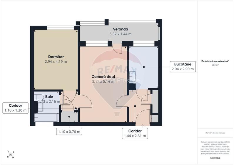 Apartament 2 camere | Aleea Soldat Dragos Mladinovici | Berceni - 1