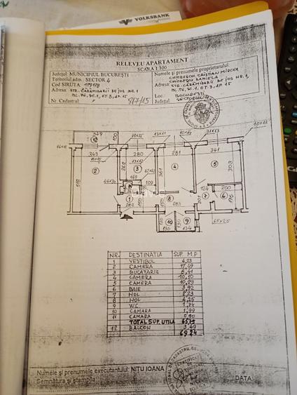 Apartament 3 camere de vanzare zona Tineretului - Timpuri  Noi metrou negociabil - 16