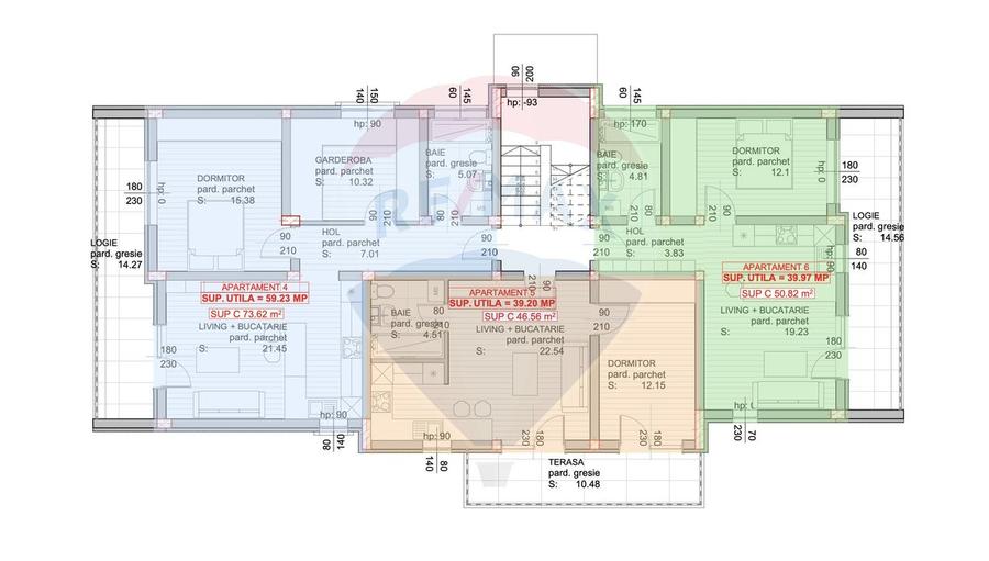 Apartament cu 2 camere MOBILAT UTILAT de vânzare în zona CENTRU VECHI
