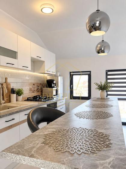 Apartament cu 2 camere mobilat | Etajul 1 | 57 mp utili | in Giroc la asfalt.