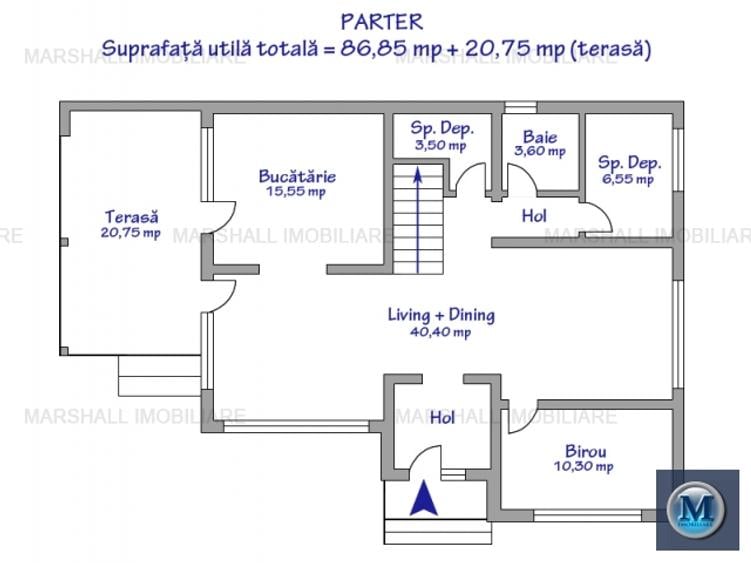 Vila cu 5 camere de vanzare in Paulesti, 209 mp #16608