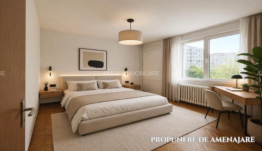 3 camere | decomandat | 5 min metrou 1 Decembrie | COMISION 0% - 3