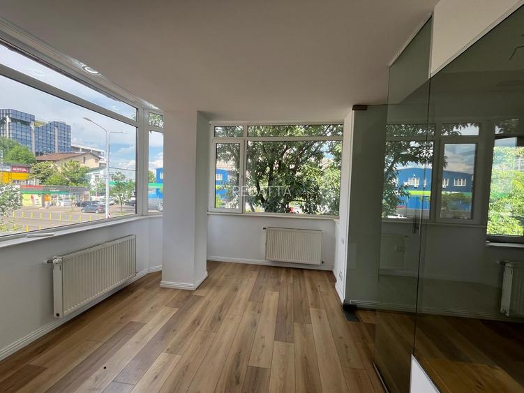 Vila pretabila birouri de inchiriat 6 camere zona Barbu Vacarescu - 4