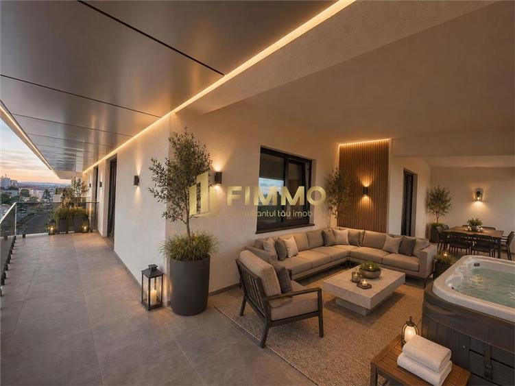 Penthouse cu terasă de 55 mp și vedere panoramică | Complex Alexa