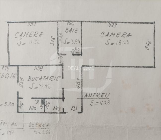 Apartament 2 camere, decomandat, etaj intermediar, zona Titulescu - 6