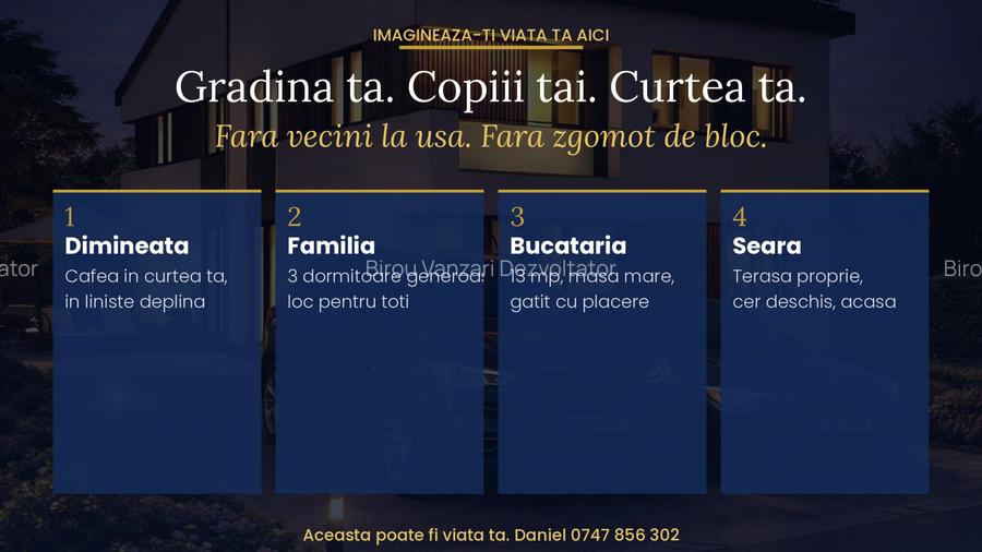 Casa individuala P+1+Pod | Curte proprie | Scoala la 1 minut/Petru Rares - 19