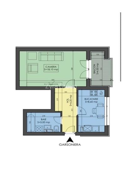 |Oferta|Garsoniera| Decomandat|Dezvoltator|Prelungirea Ghencea|Valea Larga - 4