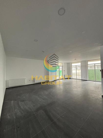 Spațiu comercial open space de închiriat – aprox. 400 mp | Vitrină stradală