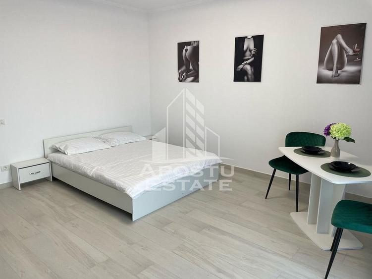 Apartament cu 1 camera mobilat si utilat in Giroc la asfalt.