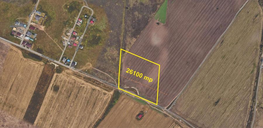 Vanzare teren 26100 mp Magurele - Atomistilor