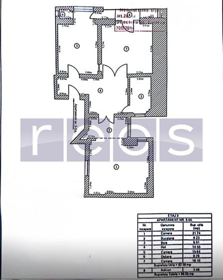 VANZARE 3 CAMERE 86MP | BLOC INTERBELIC | STIRBEI VODA | RENOVAT TOTAL - 1
