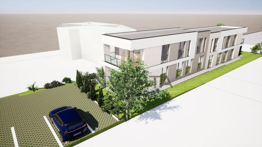 Duplex cu teren de 320 mp!