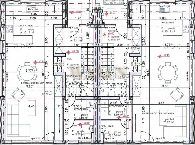 Duplex in Borhanci - SU 130MP I ST 240MP - Posibilitate de Mansardare