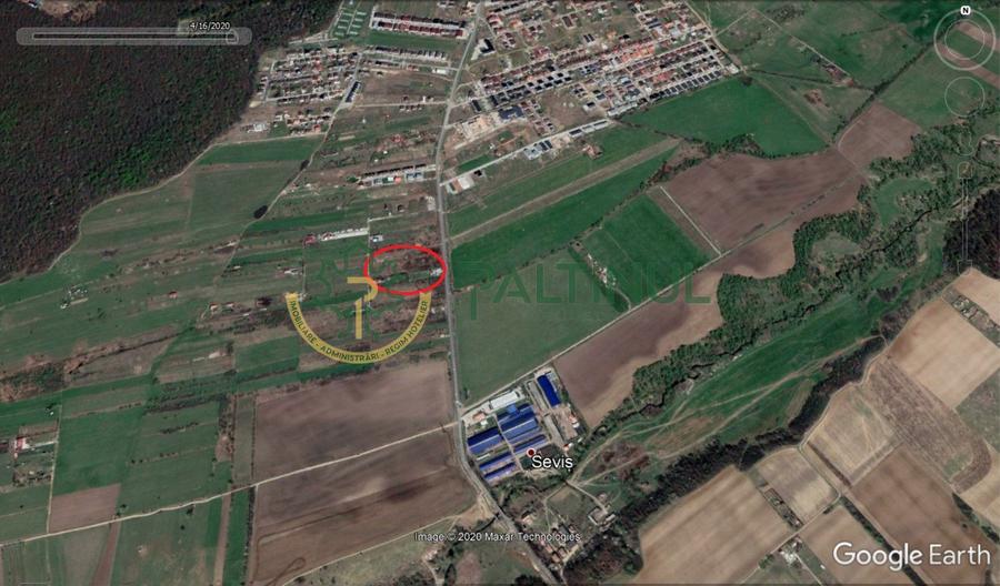 Teren 1700 mp zona Sibiu, Calea Cisnădiei