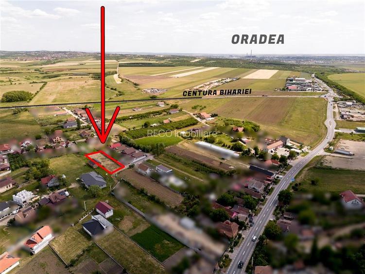 RECO Teren intravilan de vanzare Biharia , 609 mp - 3