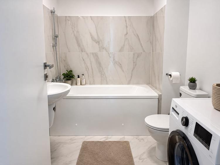 Apartament 73.6 mp. Novopolis cu terasă 23.4 mp. + parcare proprietate