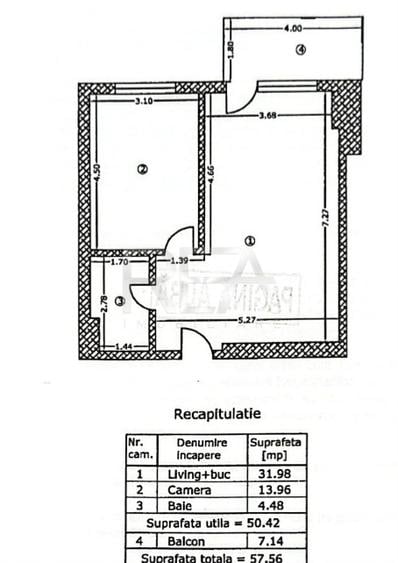 2 camere, et 6/11, 58mp, bloc 2026-Como Park, Sos Virtutii