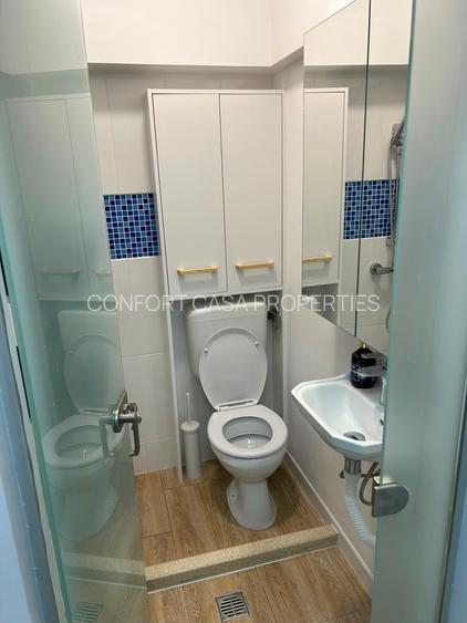 Dacia - Eminescu - Apartament 3 camere demisol/2 etaje - renovat-centrala termic - 12