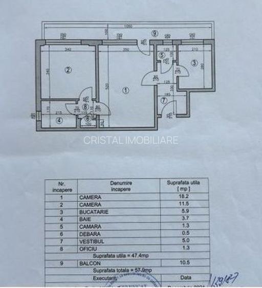 Apartament 2 camere de vânzare | Metrou 1 Mai | Renovat complet 2026 - 8