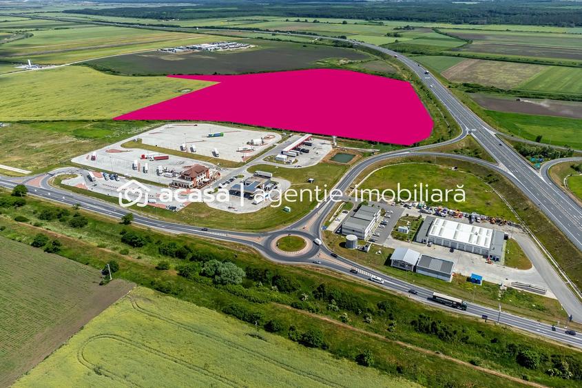 Investiție strategică: Teren cu PUZ pentru un parc logistic