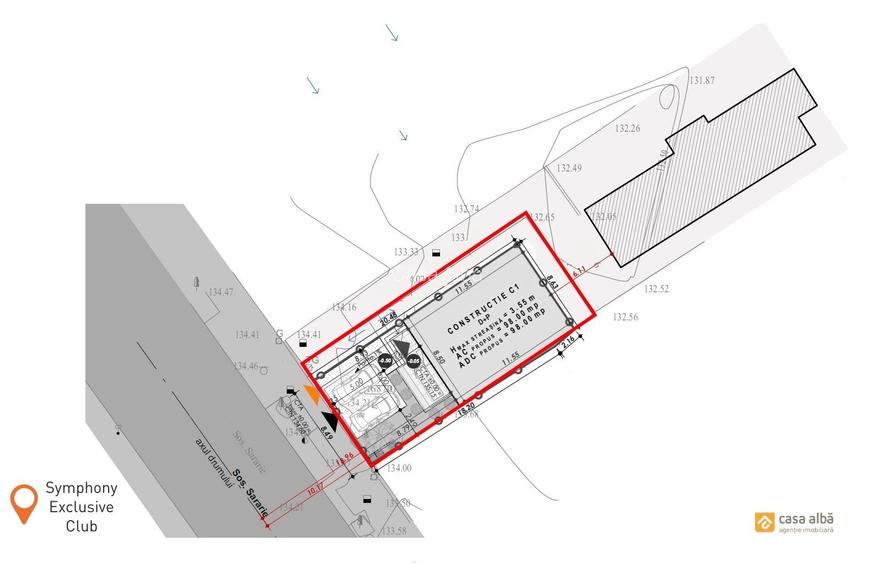 Sararie - vis-a-vis de Exclusive, teren 239mp cu autorizatie casa D+P - 3