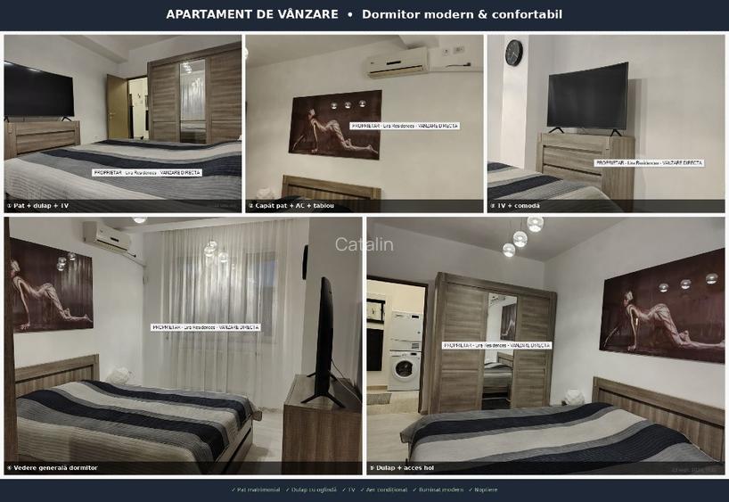Apartament 2 camere Lira Residences | Mobilat complet | Decomandat | 61 mp - 6