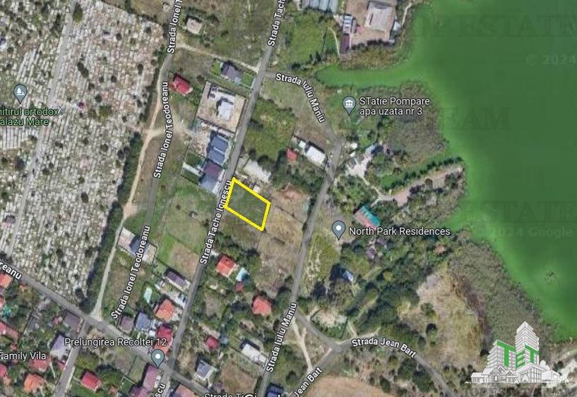 Teren constructii 981 mp Palazu Mare in zona Elvila-Lac