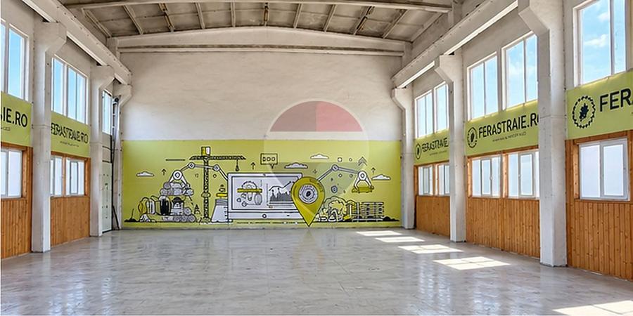 Spațiu industrial 450mp, acces direct din centura, ocupabil imediat