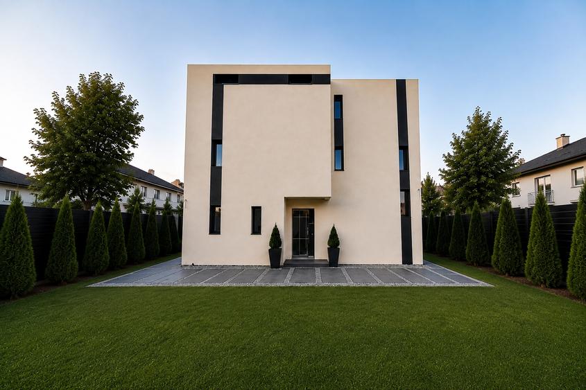 Vila exclusivista 325 mp, 391 mp teren, 5 camere, Chiajna