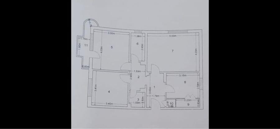Apartament 3 camere decomandat Bulevardul C-tin Brancoveanu