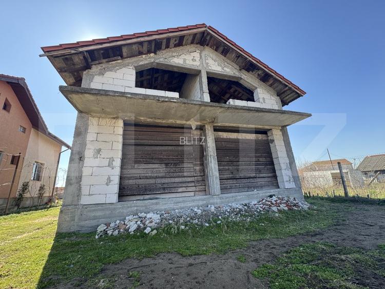 Casa la rosu P+M, Cernele (capatul lui 2), 420 mp teren, 149 mp utili - 2