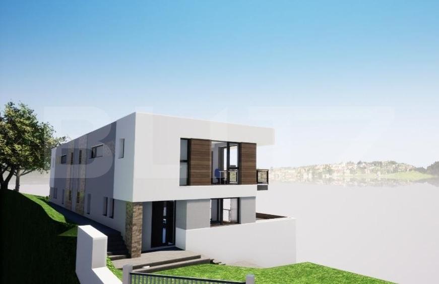 Ultima unitate! Duplex 220 mp utili, 400 mp teren, cu view spre Cluj-Napoca!