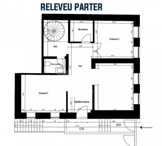 Cartierul Evreiesc-Unirii |Vilă premium de închiriat | 174 mp | P+M| Comision 0% - 15