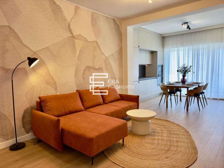 Apartament 2 camere mobilat, terasă sudică, disponibil imediat | Comision 0%