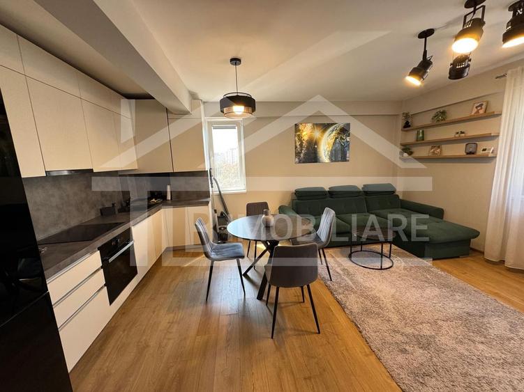 Apartament cu 2 camere, 55mp, parcare, Zona Tudor