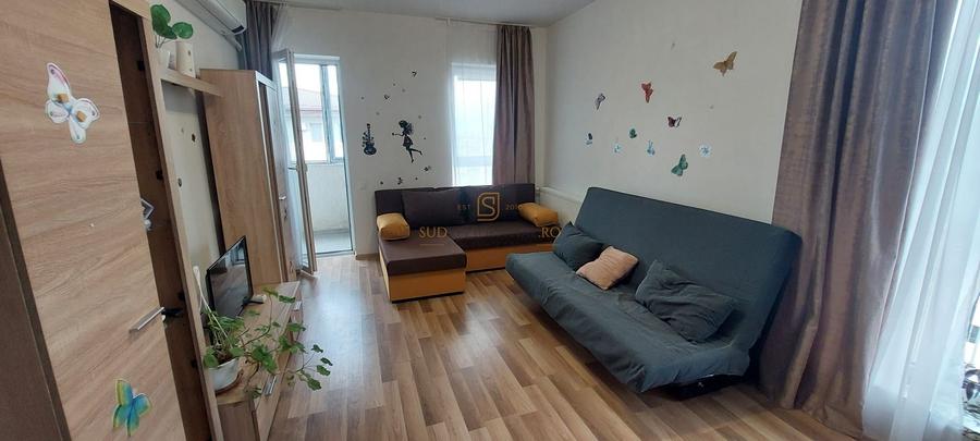 Apartament 2 camere de inchiriat, mobilat, utilat + parcare, metrou