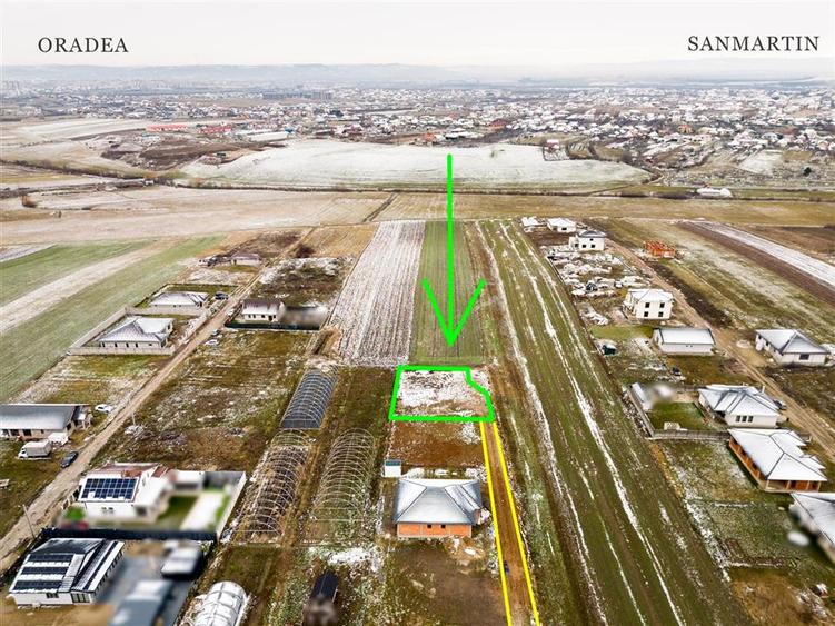 RECO teren intravilan Cihei 500 mp puz aprobat