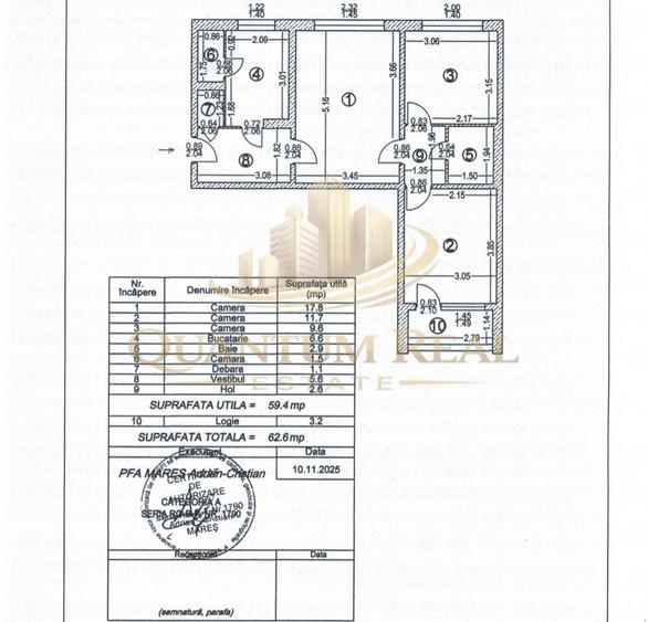 Apartament 3camere -Piata Straduintei, sector4 -posibilitate centrala