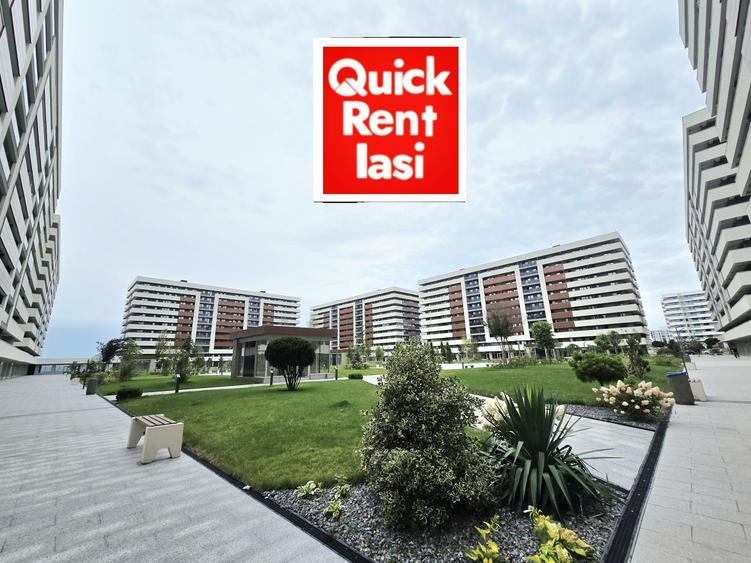 Lux Copou Garden Residence Apartament 3Camere Open Space De Inchiriat