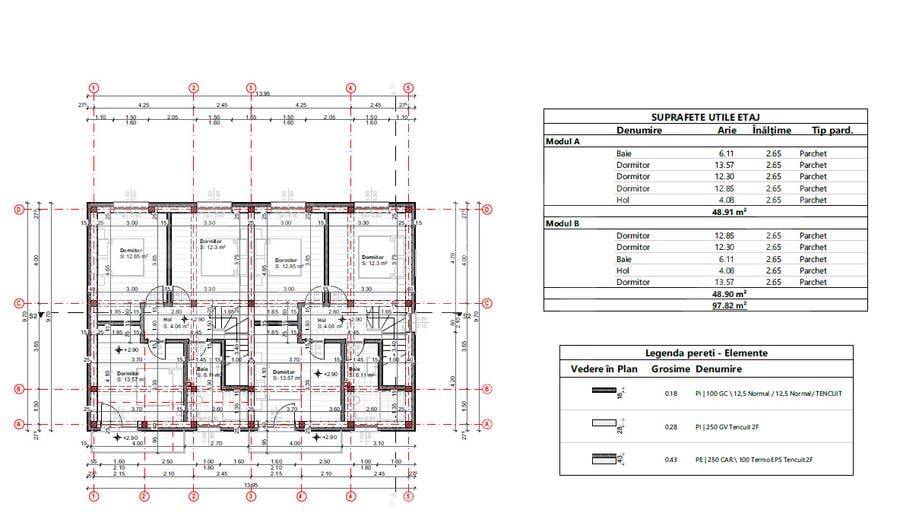 Duplex de vanzare, 105 mp, zona Tudor Neculai - 11